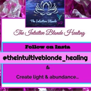 IG @theintuitiveblonde_healing 🤍🧿
